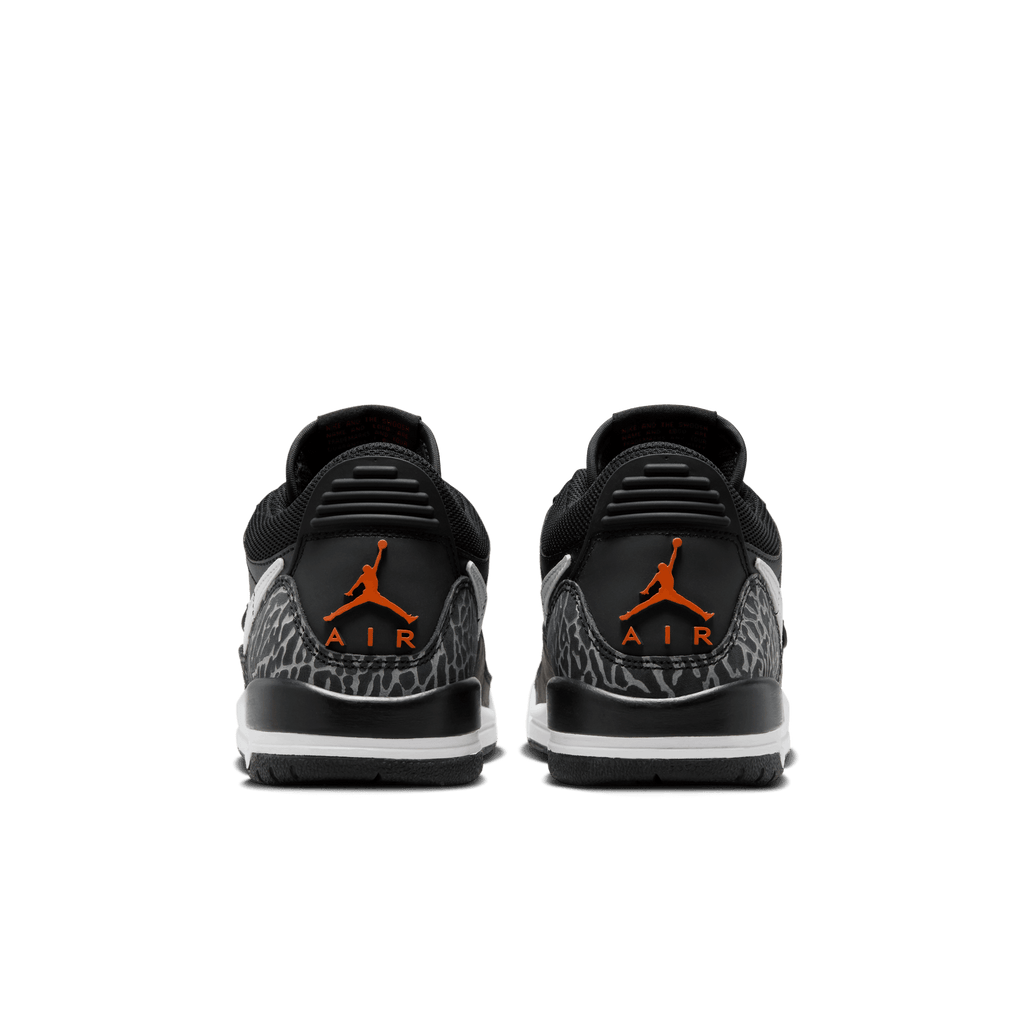 Big Kids' Air Jordan Legacy 312 Low "Black White Safety Orange"