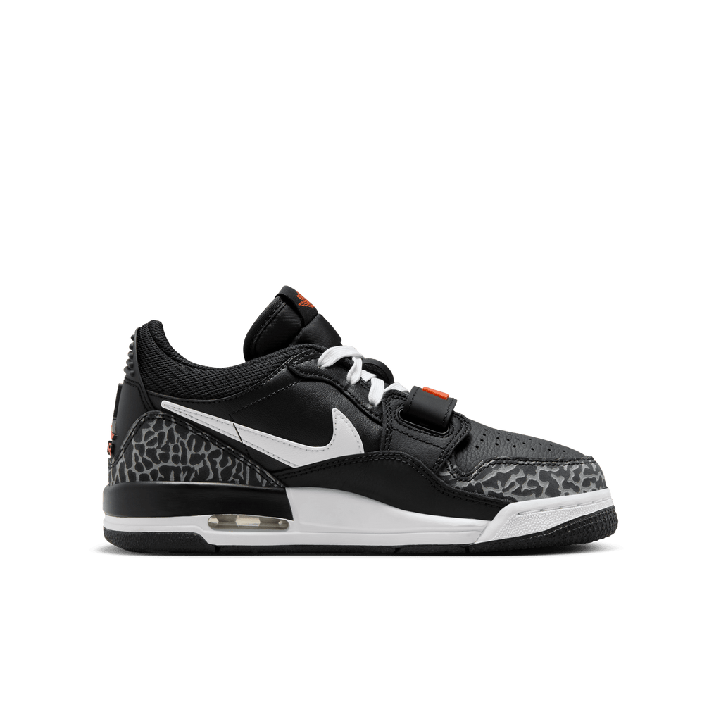 Big Kids' Air Jordan Legacy 312 Low "Black White Safety Orange"