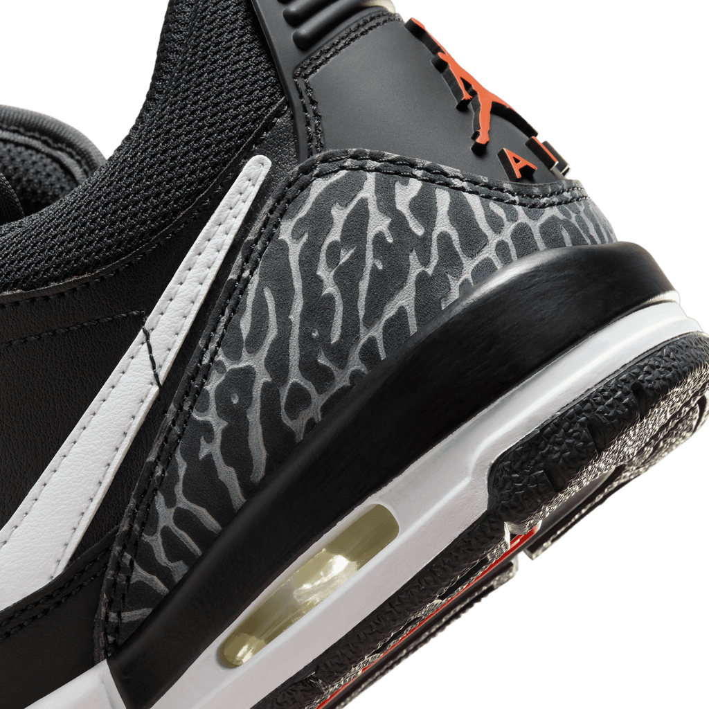 Big Kids' Air Jordan Legacy 312 Low "Black White Safety Orange"