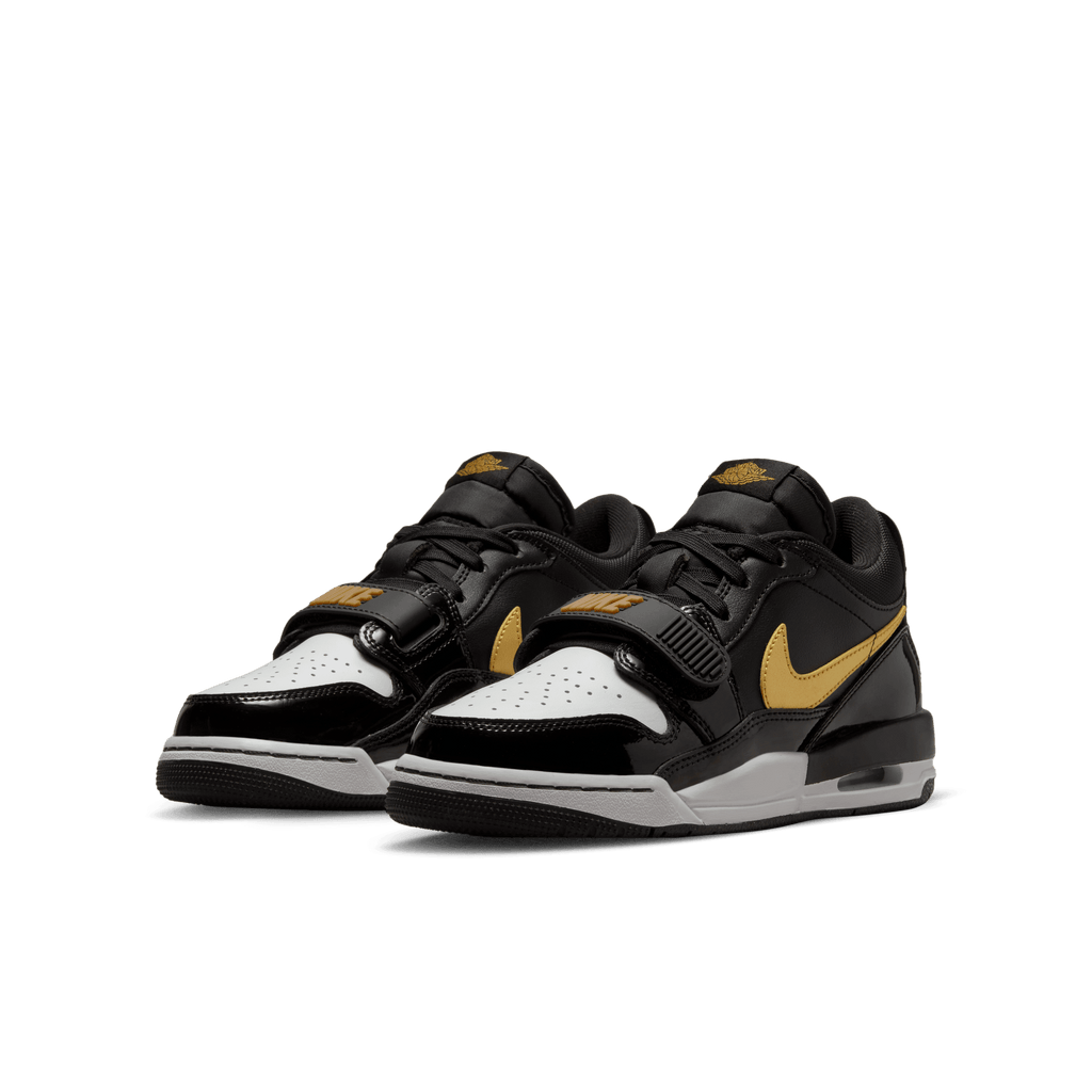 Big Kids' Air Jordan Legacy 312 Low "Black Metallic Gold"