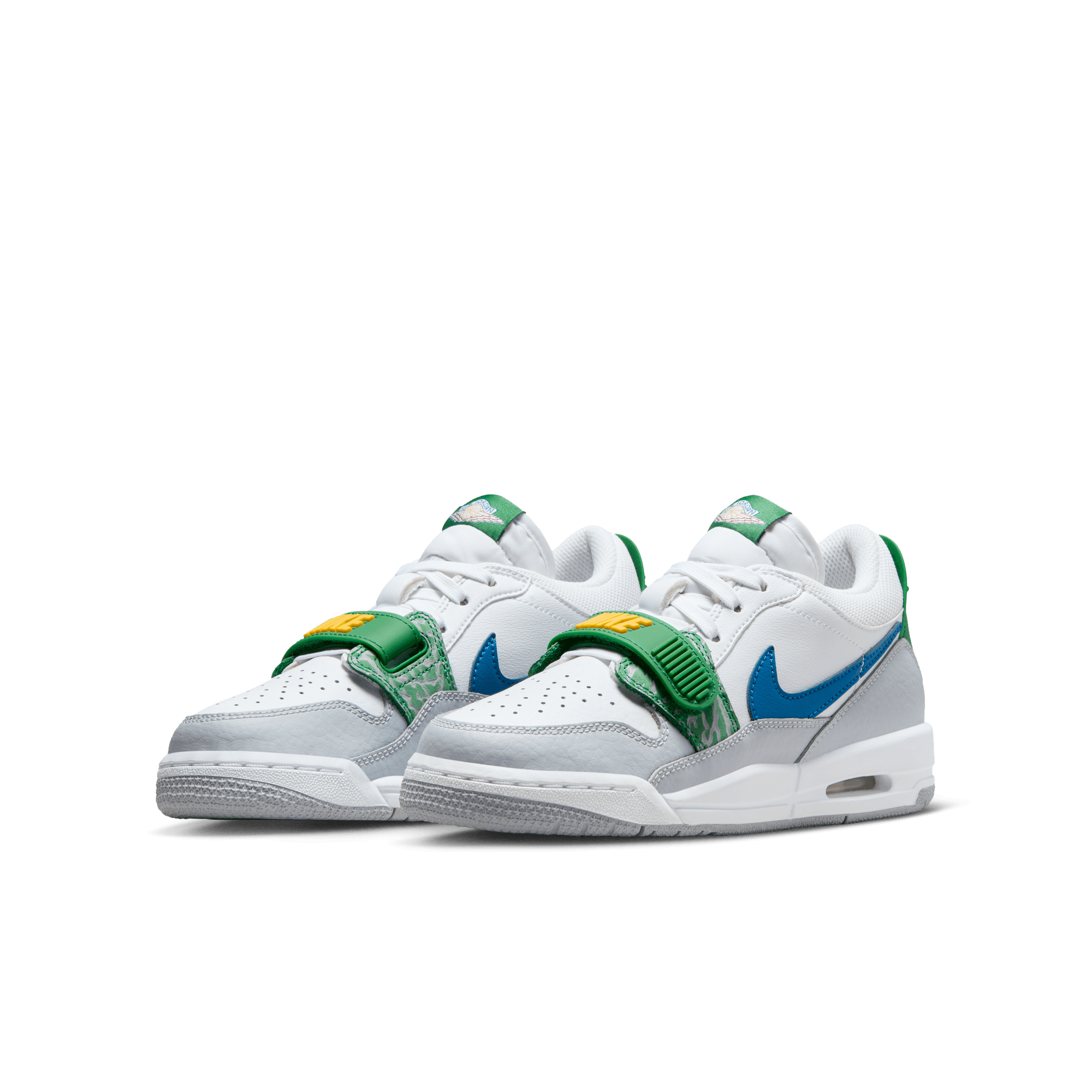 Big Kids' Air Jordan Legacy 312 Low "White Pine Industrial Blue"