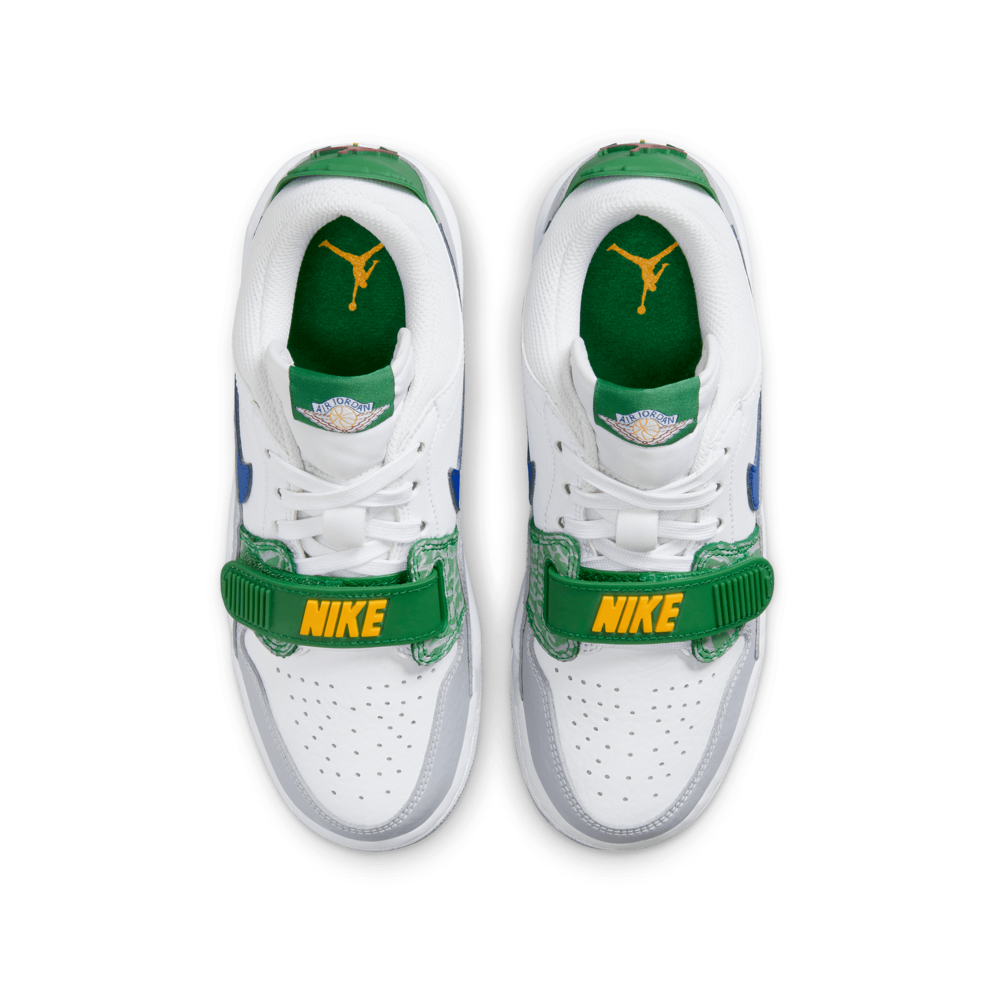 Big Kids' Air Jordan Legacy 312 Low "White Pine Industrial Blue"