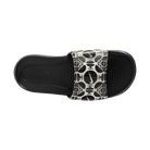 Men's Nike Victori One Printed Slides "Printed Black White"