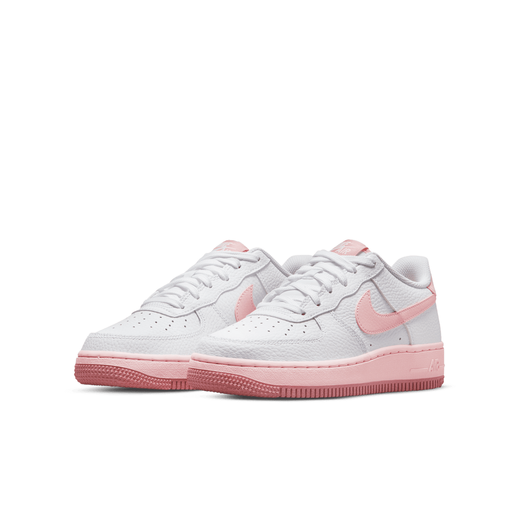 Big Kids' Nike Air Force 1 "White Pink"