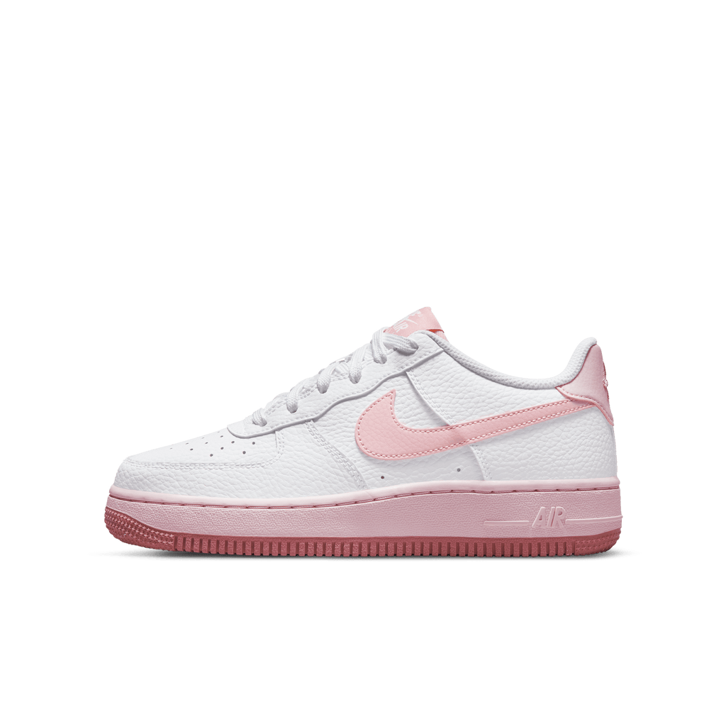 Big Kids' Nike Air Force 1 "White Pink"