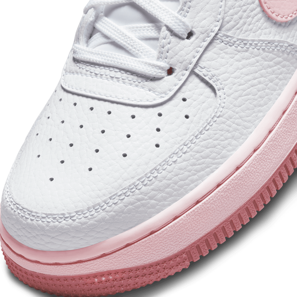 Big Kids' Nike Air Force 1 "White Pink"