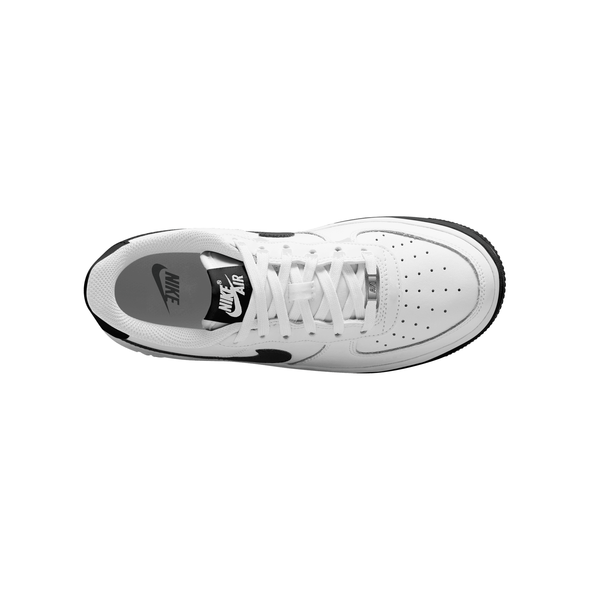 Big Kids' Nike Air Force 1 "White Black"