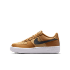 Boy's Nike Air Force 1 "Wheat Club Gold White Anthracite"