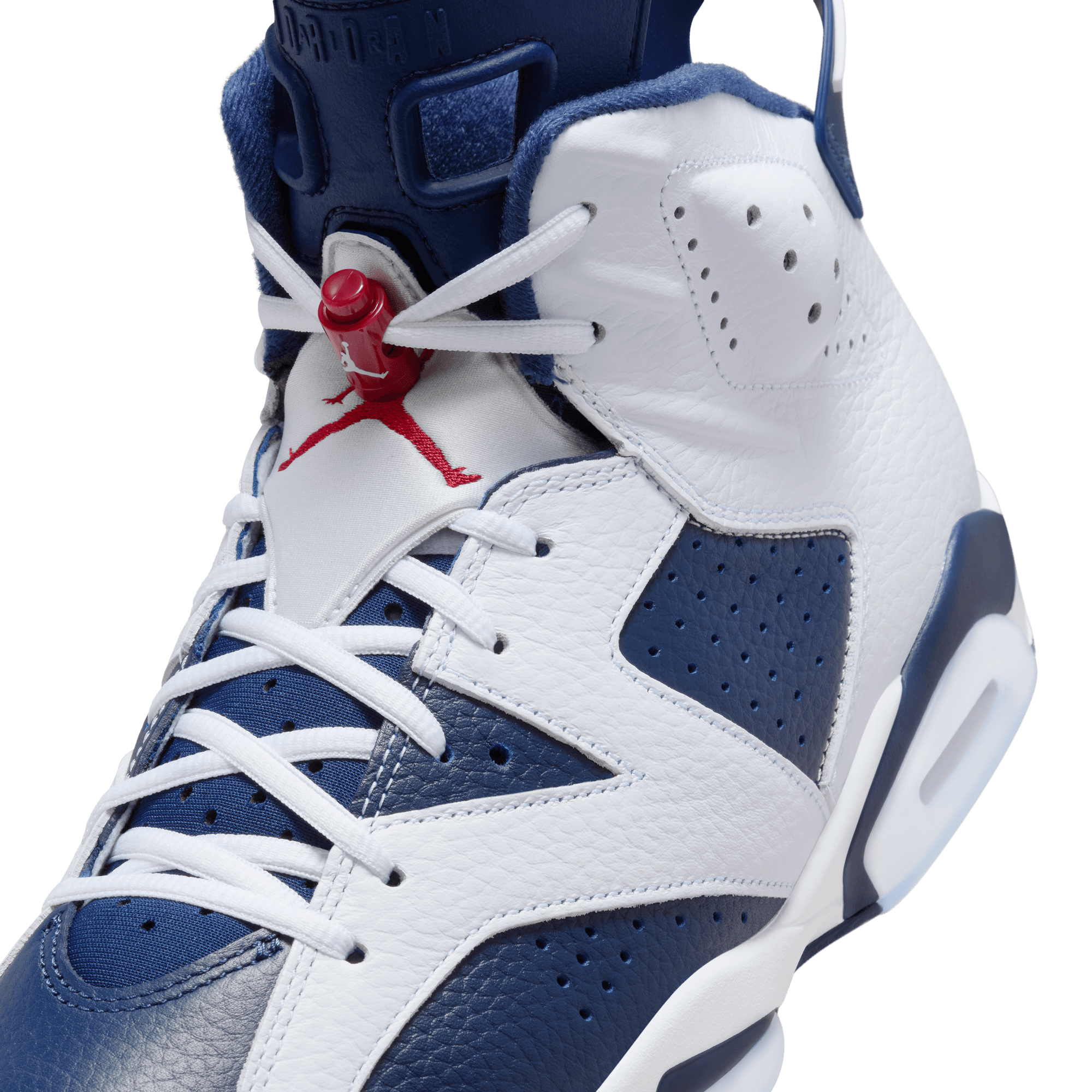 M Air Jordan 6 Retro White and Midnight Navy CT8529 164