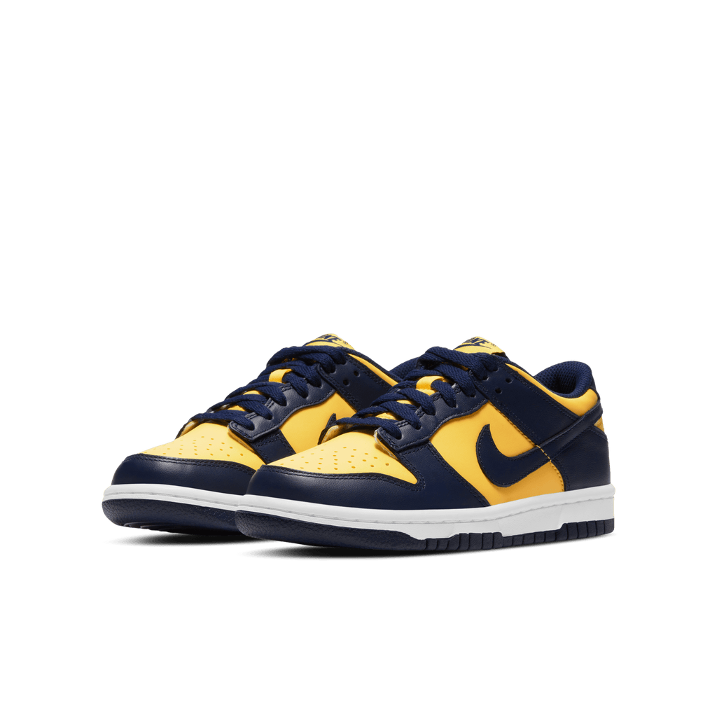 Big Kids' Nike Dunk Low "Michigan"