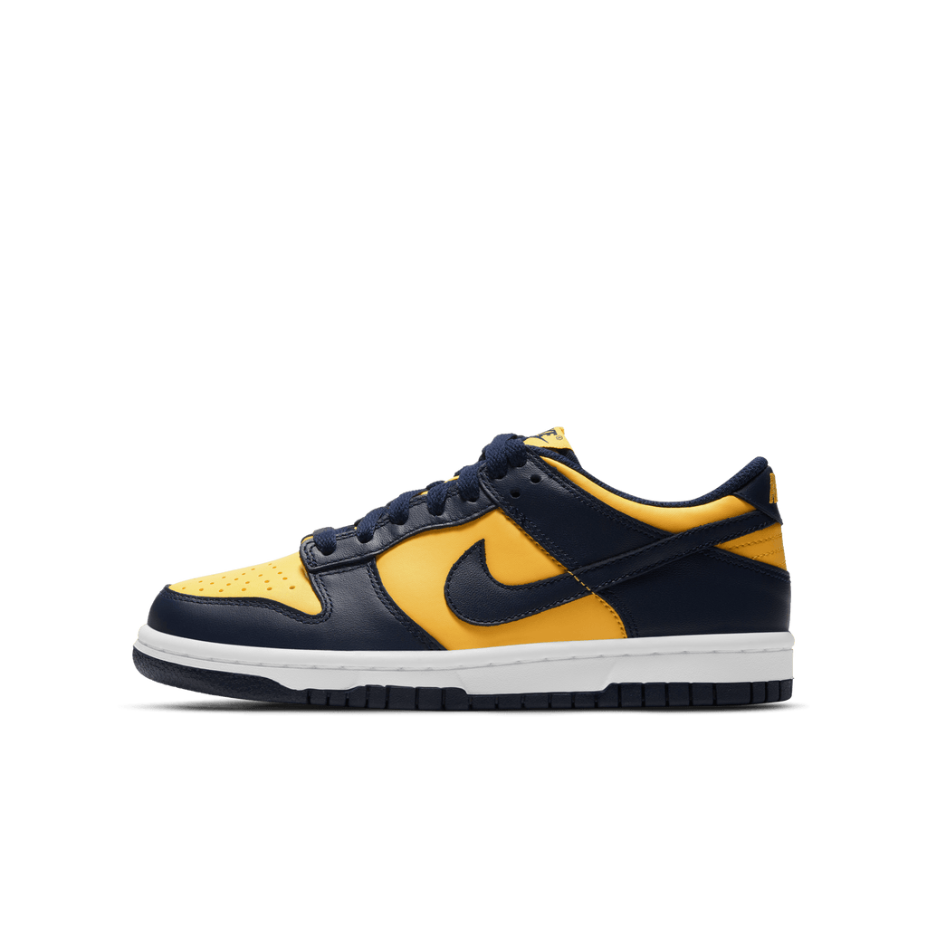 Big Kids' Nike Dunk Low "Michigan"