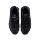 Big Kids' Nike Shox R4 "Triple Black"
