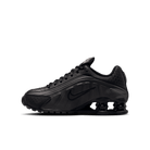 Big Kids' Nike Shox R4 "Triple Black"