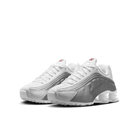 Big Kids' Nike Shox R4 "White Metallic Silver'