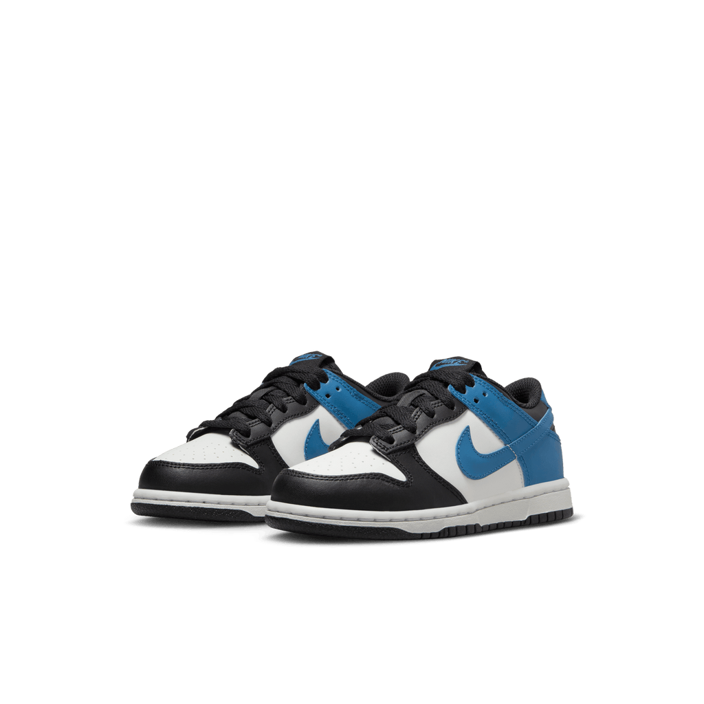 Little Kids' Nike Dunk Low "Industrial Blue Black White"