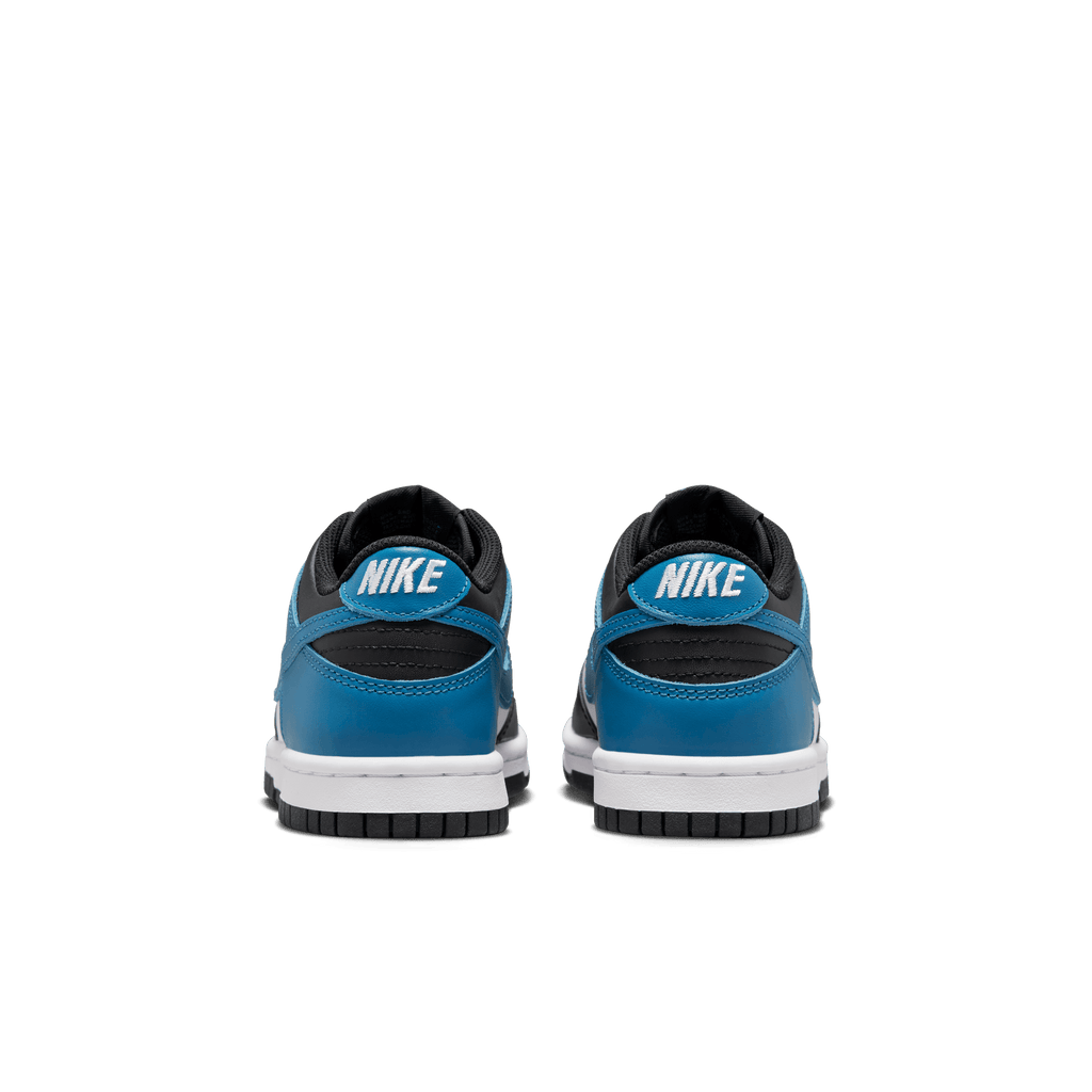 Big Kids' Nike Dunk Low "Industrial Blue Black White"
