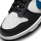 Big Kids' Nike Dunk Low "Industrial Blue Black White"