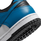 Big Kids' Nike Dunk Low "Industrial Blue Black White"