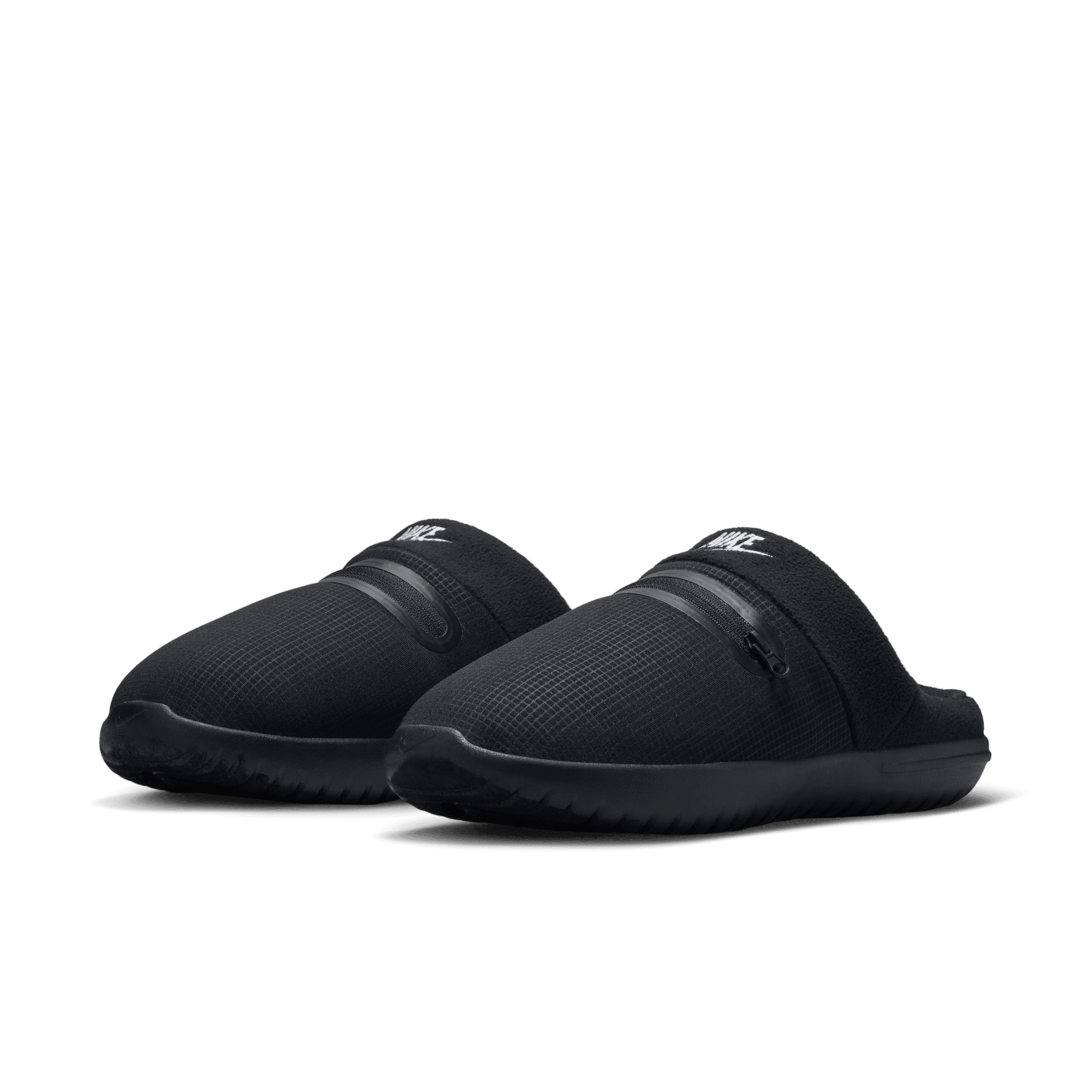 Nike Sportswear BURROW - Chaussons - black/phantom/noir 