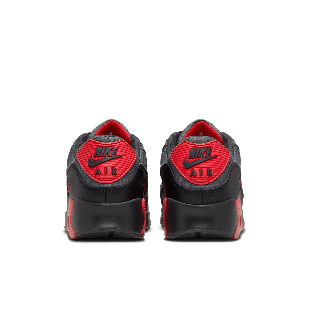 Men's Nike Air Max 90 "Iron Grey Fire Red"