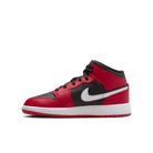 Big Kids' Air Jordan 1 Mid "Gym Red Black White"