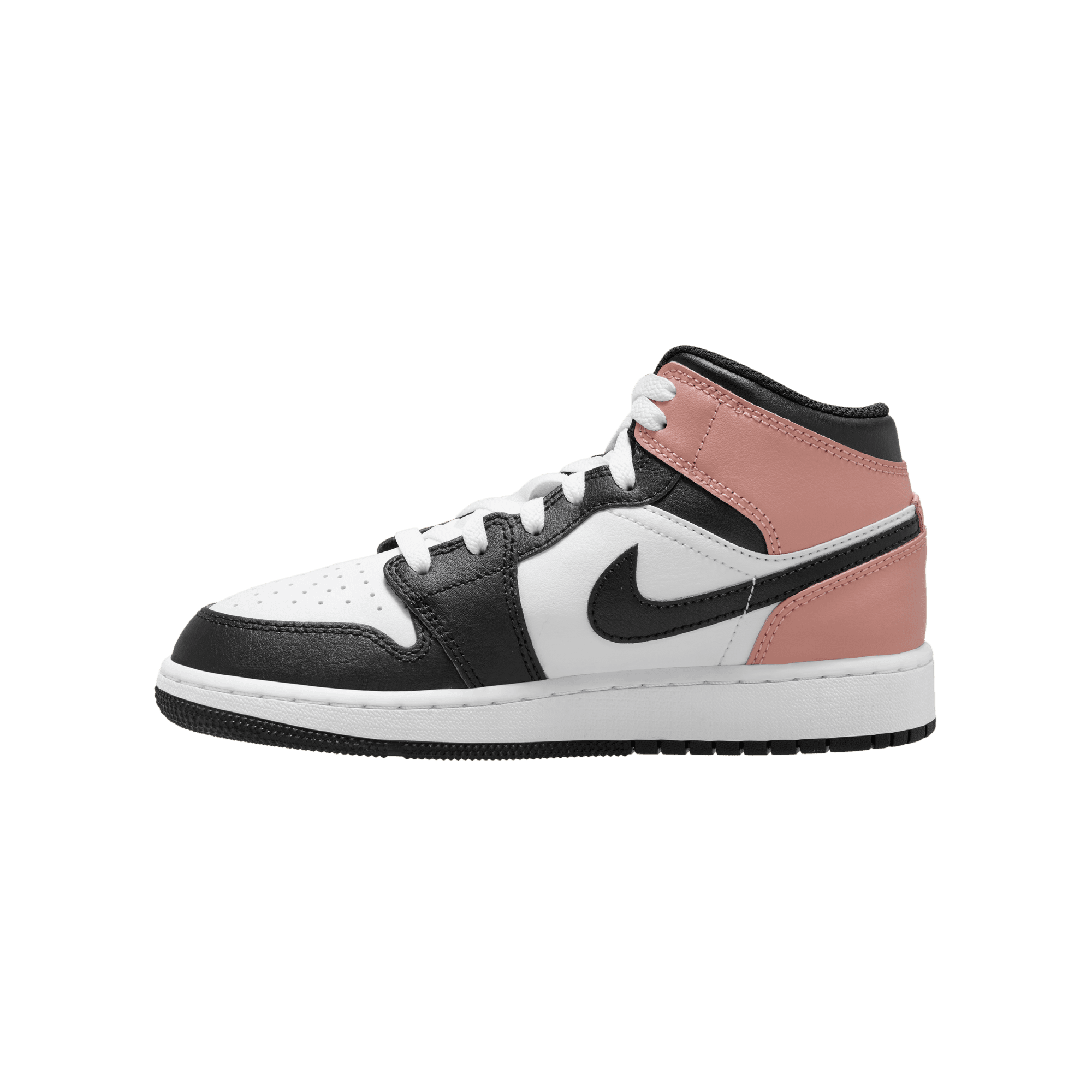 Big Kids' Air Jordan 1 Mid "Rust Pink"