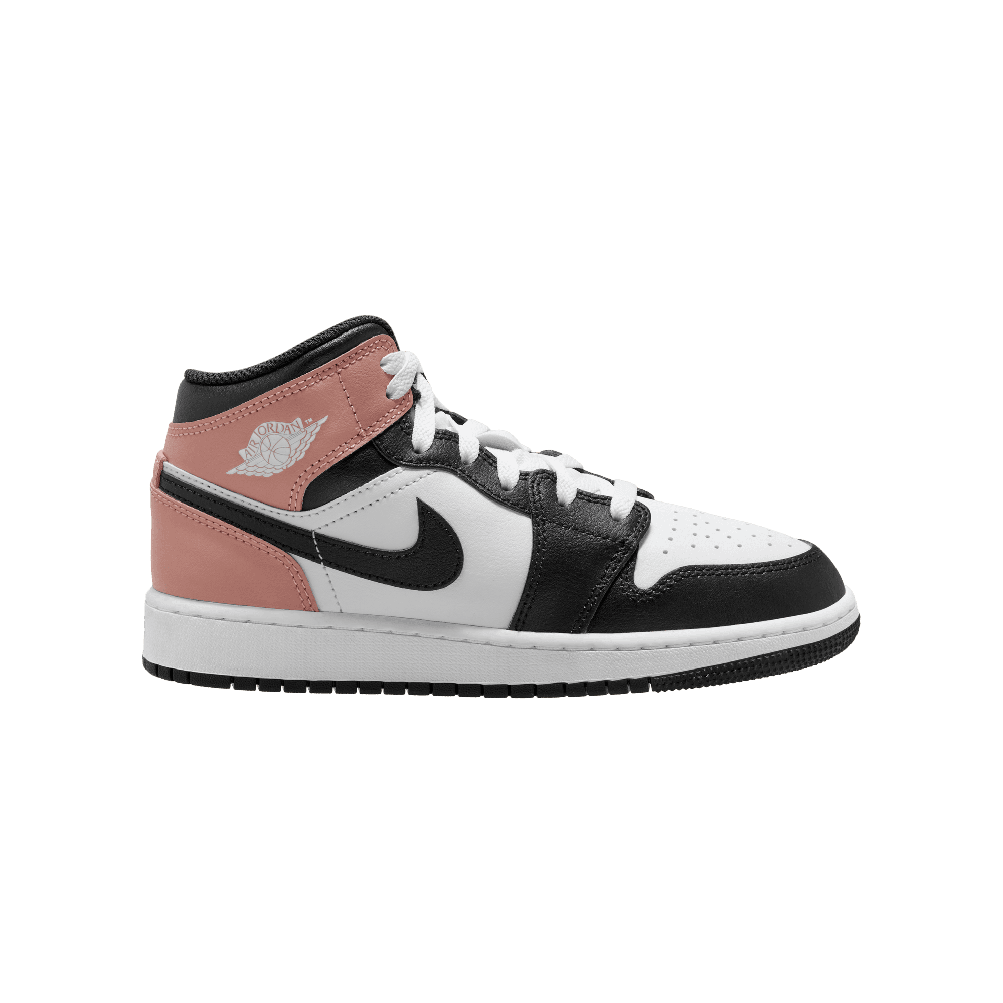 Big Kids' Air Jordan 1 Mid "Rust Pink"