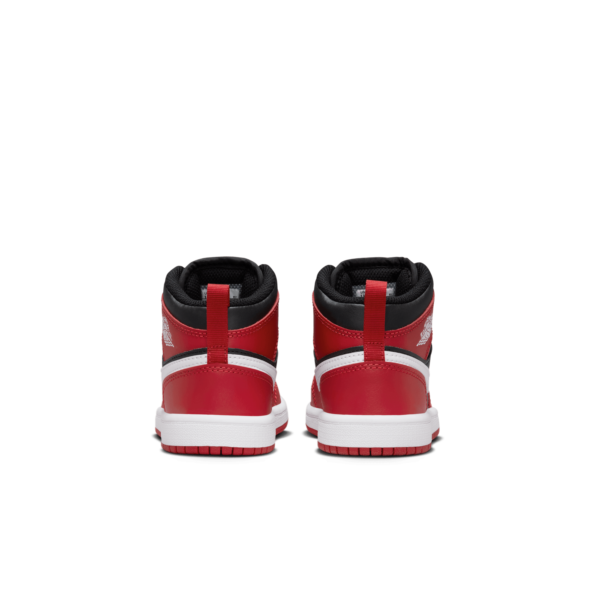 Little Kids' Jordan 1 Mid "Gym Red Black White"