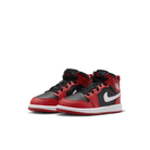 Little Kids' Jordan 1 Mid "Gym Red Black White"