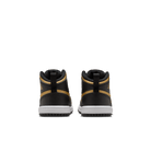 Baby/Toddler Jordan 1 Mid "Black Metallic Gold"