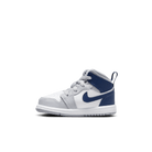 Baby/Toddler Jordan 1 Mid "Wolf Grey Midnight Navy"