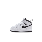 Baby/Toddler Jordan 1 Mid "White Black"