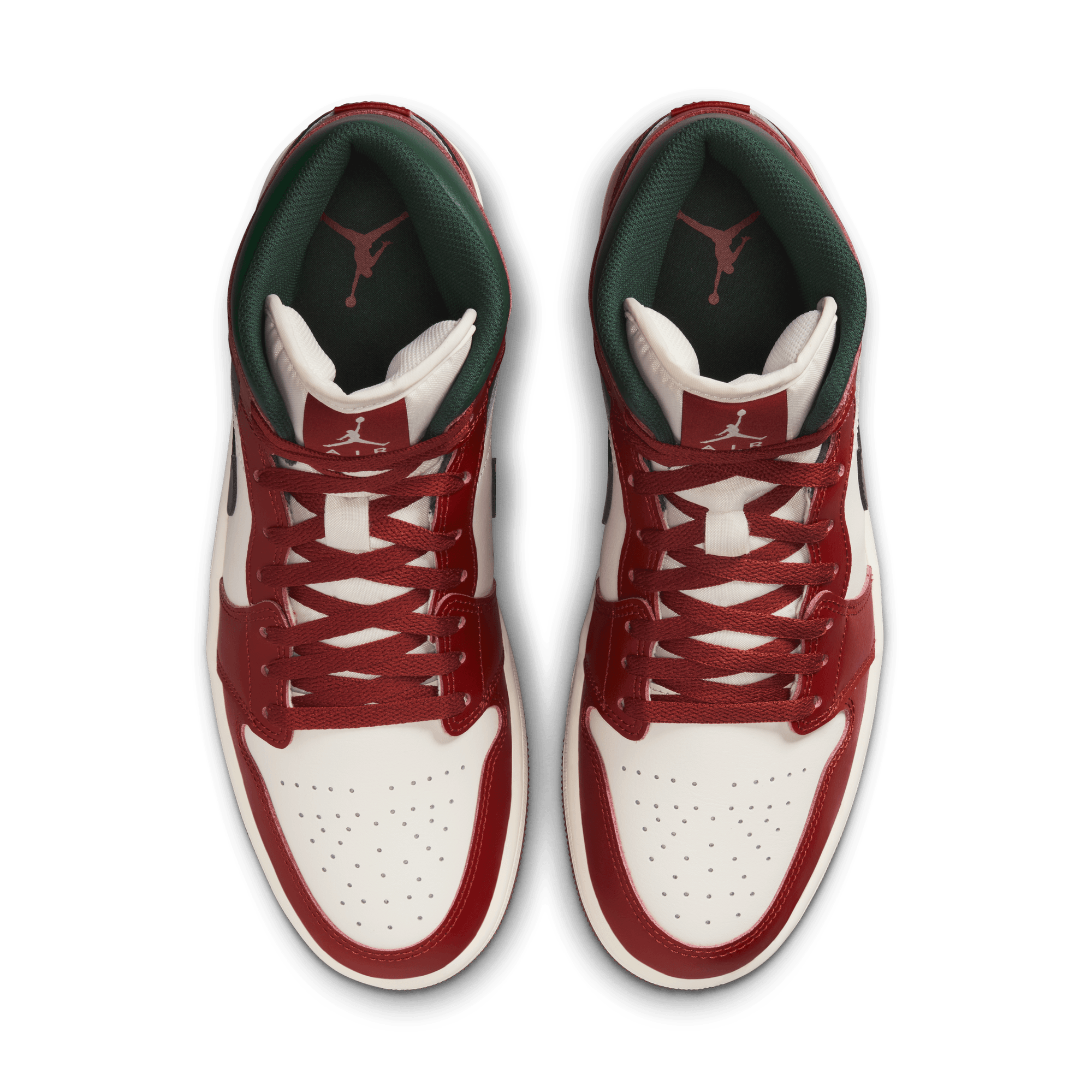 Men's Air Jordan 1 Mid "Redstone Midnight Green"