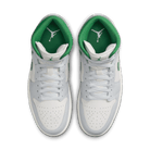 Men's Air Jordan 1 Mid "Summit White Lucky Green"