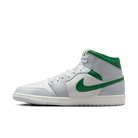 Men's Air Jordan 1 Mid "Summit White Lucky Green"