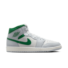 Men's Air Jordan 1 Mid "Summit White Lucky Green"