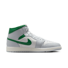 Men's Air Jordan 1 Mid "Summit White Lucky Green"