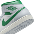 Men's Air Jordan 1 Mid "Summit White Lucky Green"