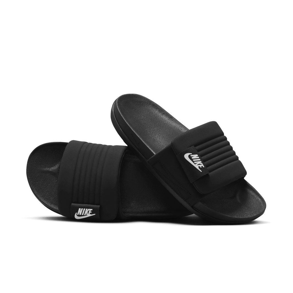 Men's Nike Offcourt Adjust Slides "Black White"