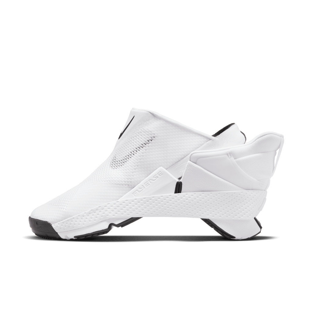 Women's Nike Go FlyEase "White Black "