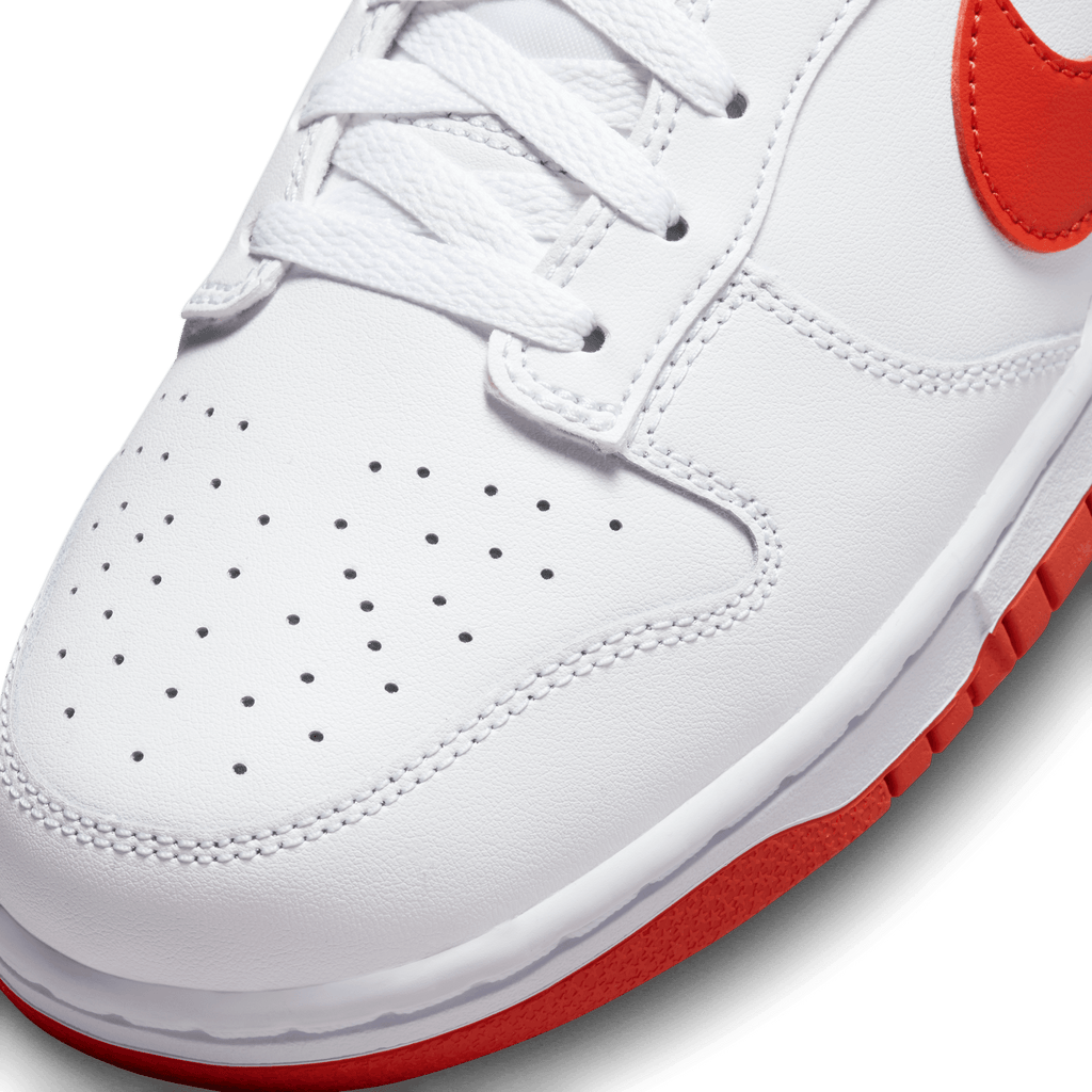Men's Nike Dunk Low Retro "White Picante Red"
