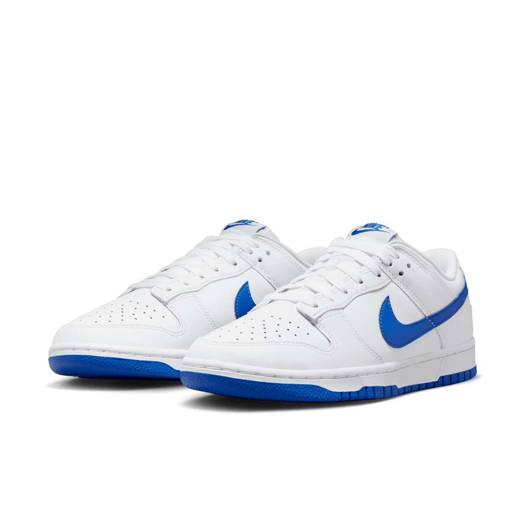 Men's Nike Dunk Low Retro "White Hyper Royal"