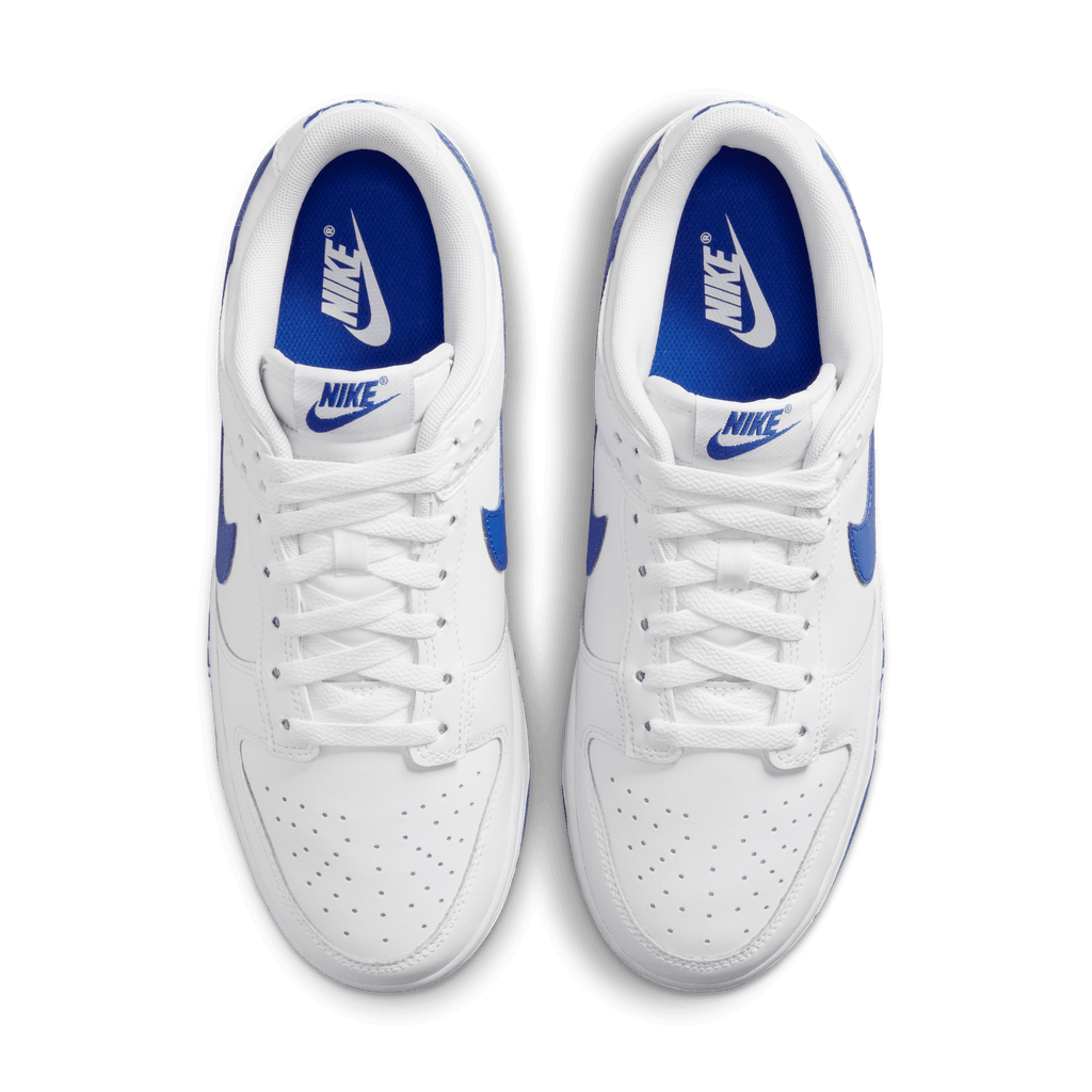 Men's Nike Dunk Low Retro "White Hyper Royal"