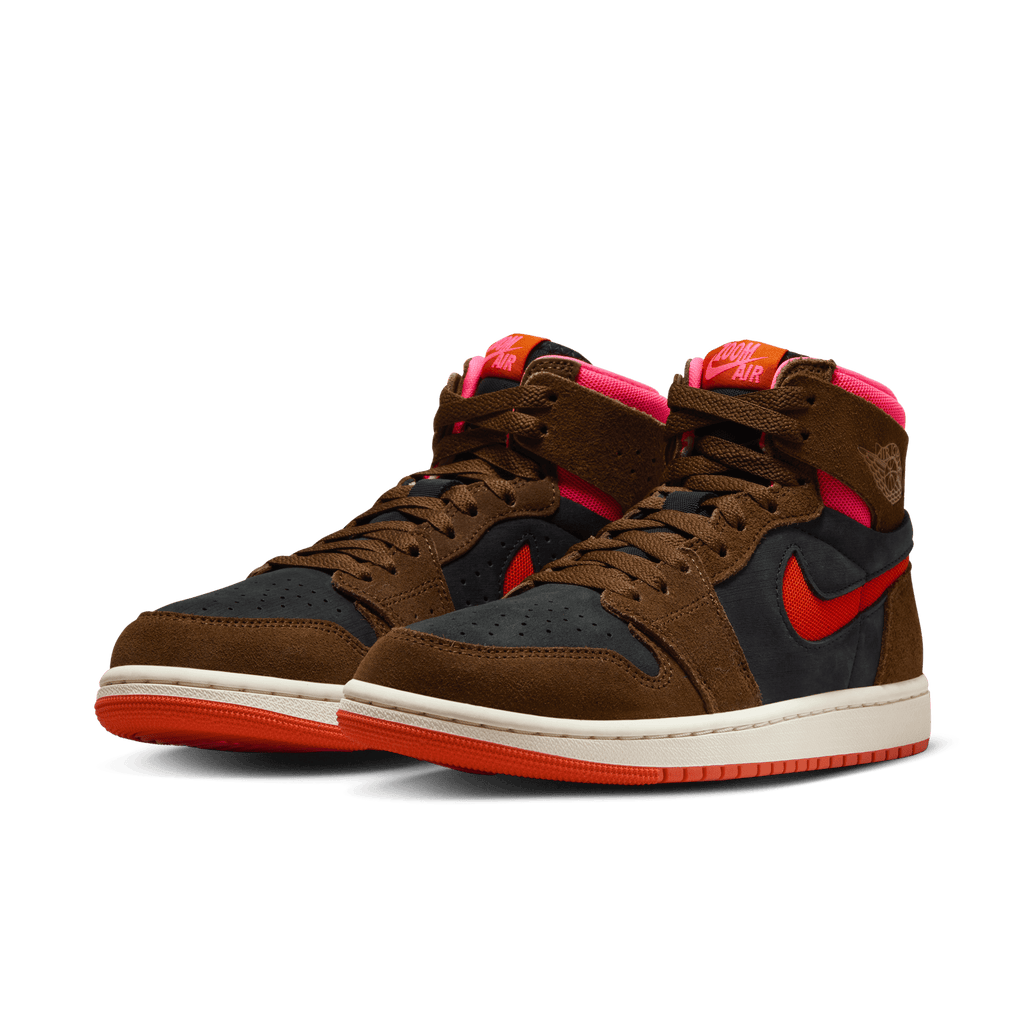 Women's Air Jordan 1 Zoom CMFT 2 "Cacao Wow Picante Red"