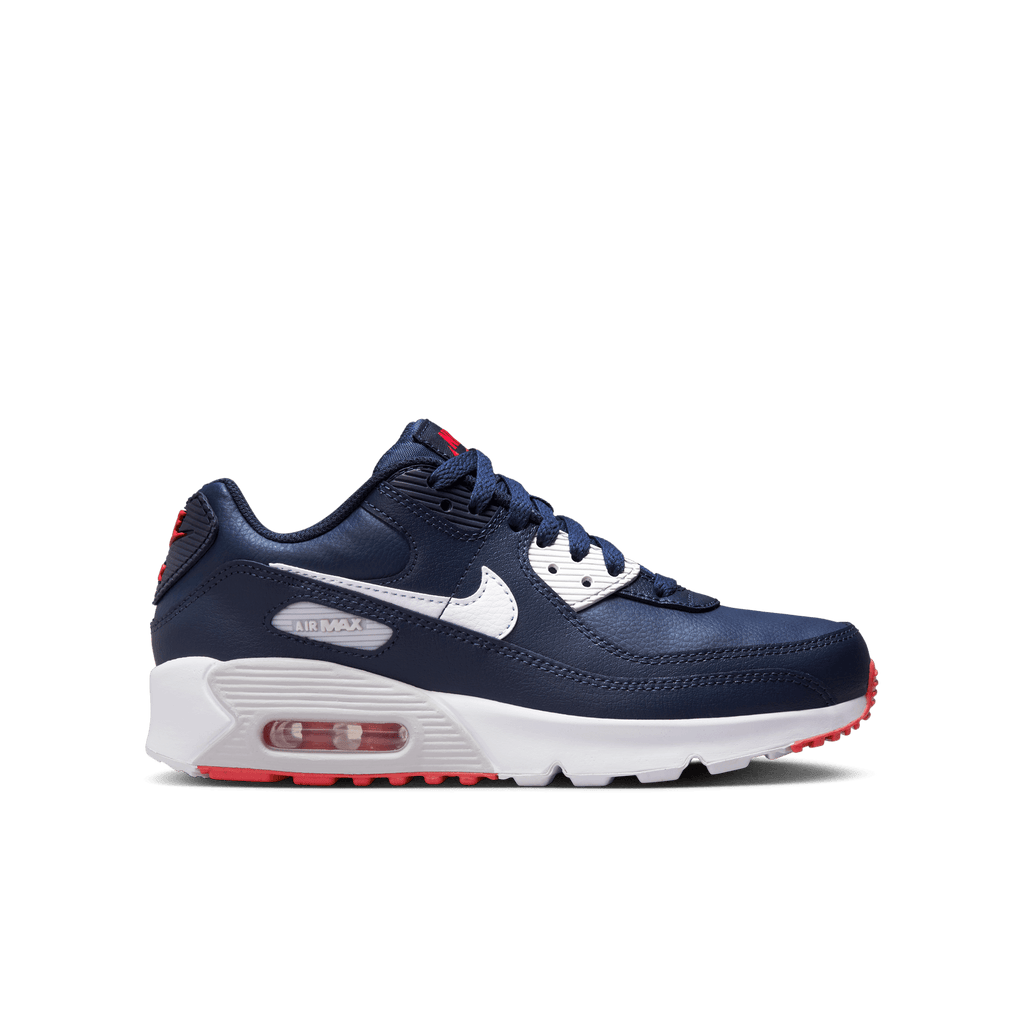 Big Kids’ Nike Air Max 90 LTR "Obsidian Track Red"