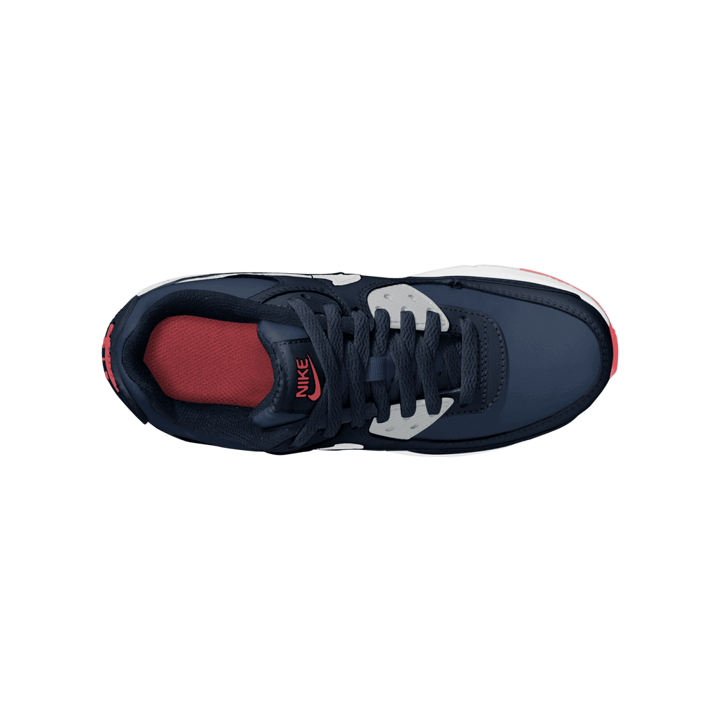 Big Kids’ Nike Air Max 90 LTR "Obsidian Track Red"