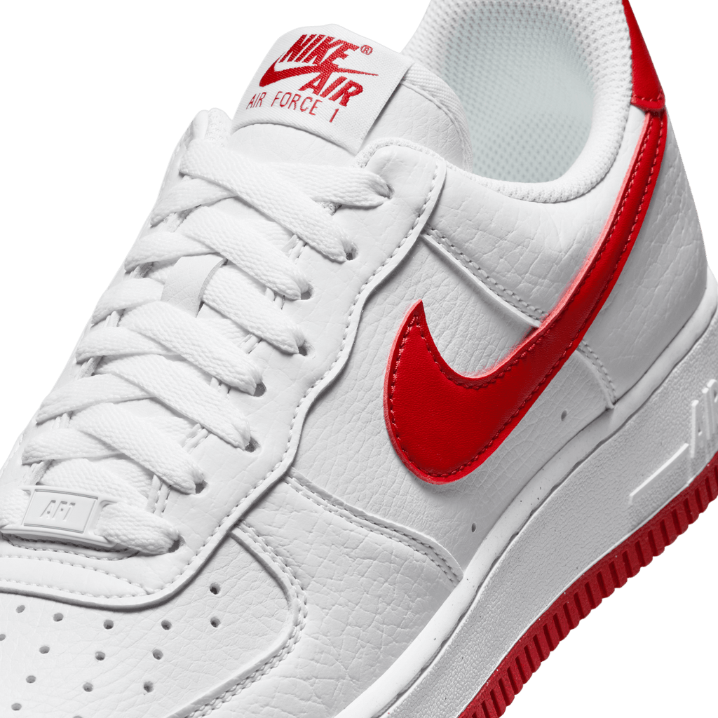 Women's Nike Air Force 1 '07 Next Nature "White Gym Red"