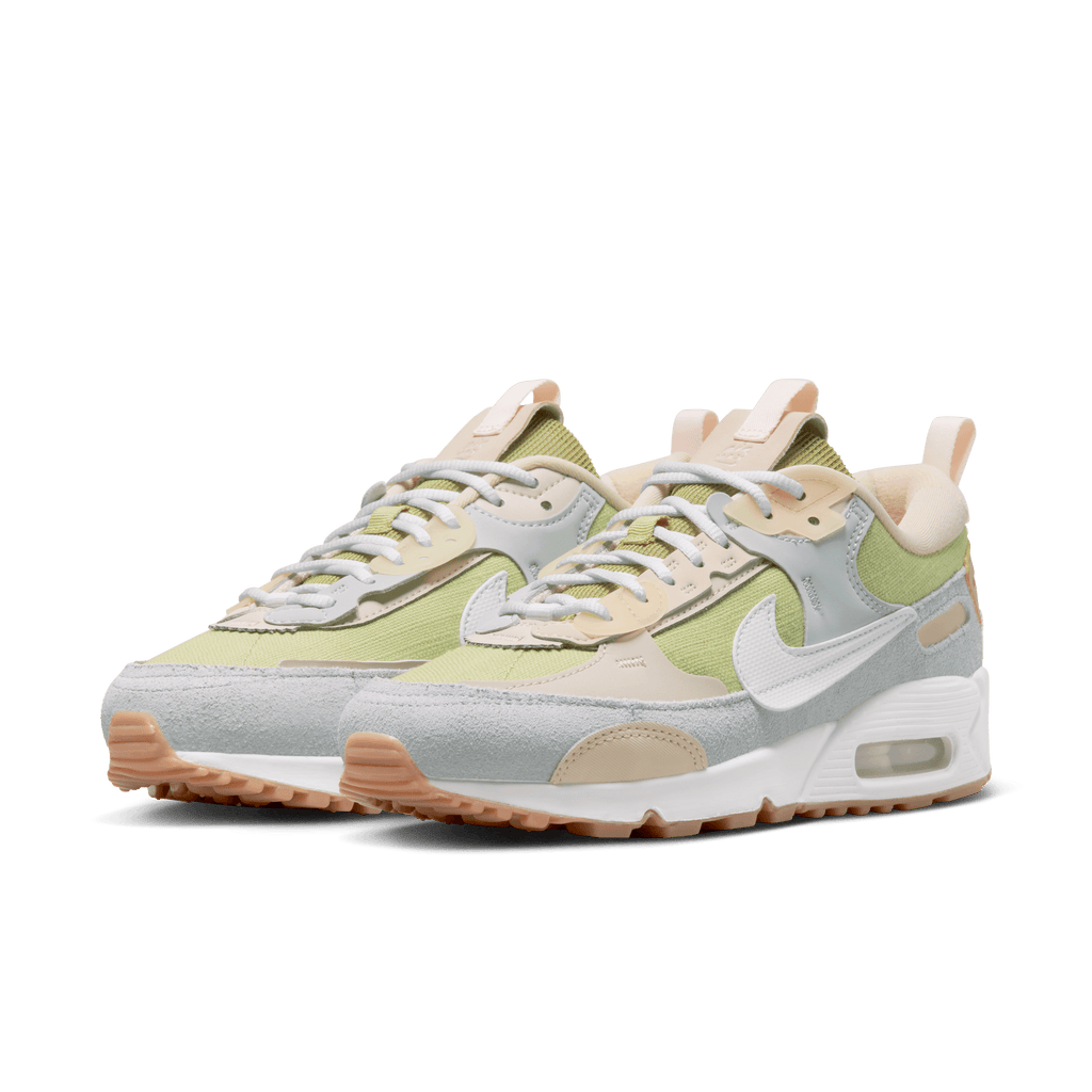 Women's Nike Air Max 90 Futura "Buff Gold/Light Silver"