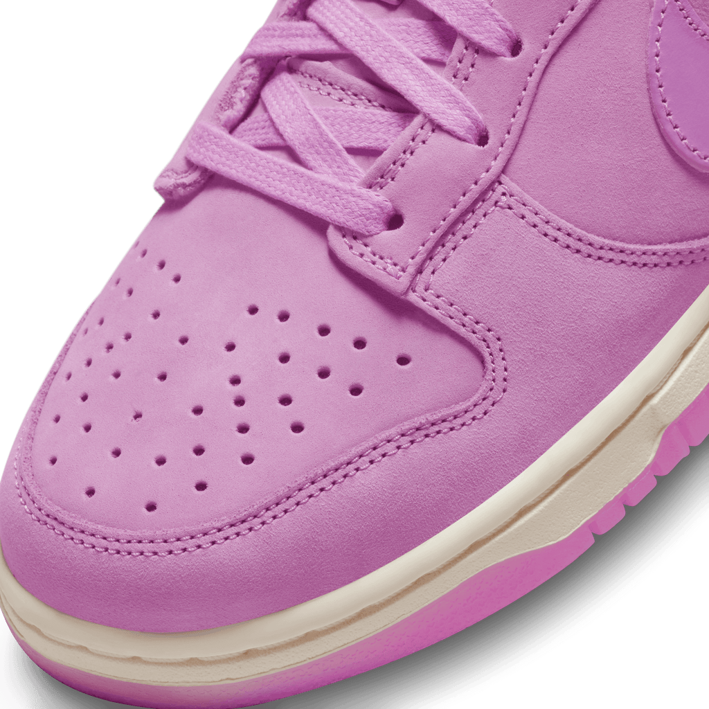 Women's Nike Dunk Low Premium MF "Rush Fuchsia"