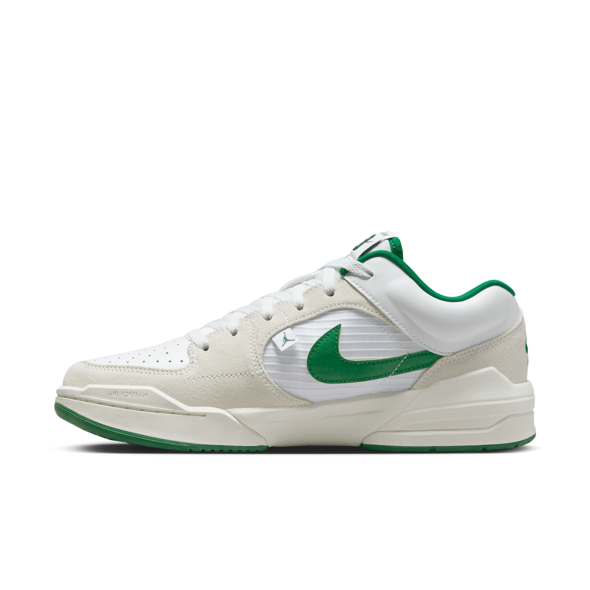 Jordan shoes green and white clearance